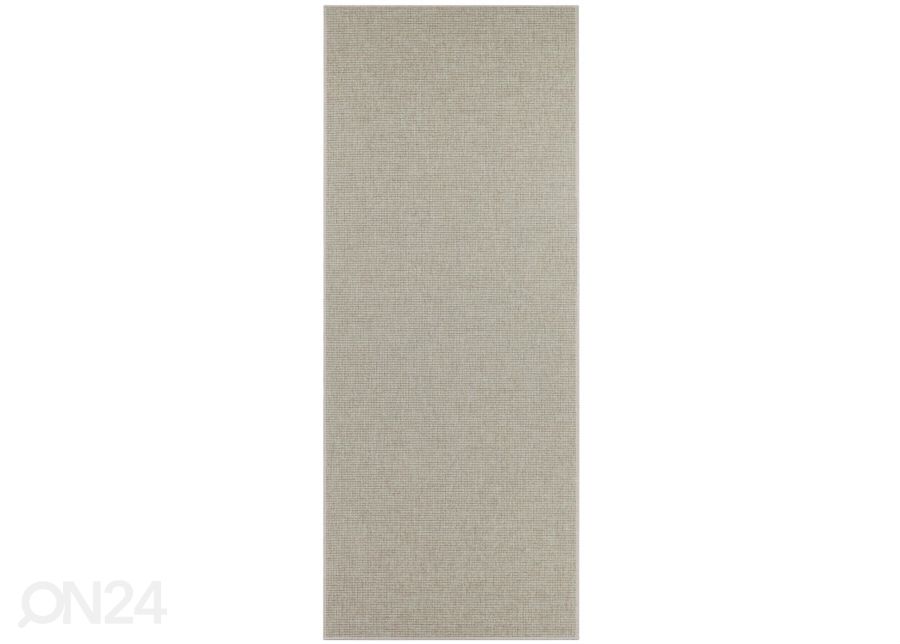 Narma sileäkudosmatto Limo™ sand 80x400 cm kuvasuurennos