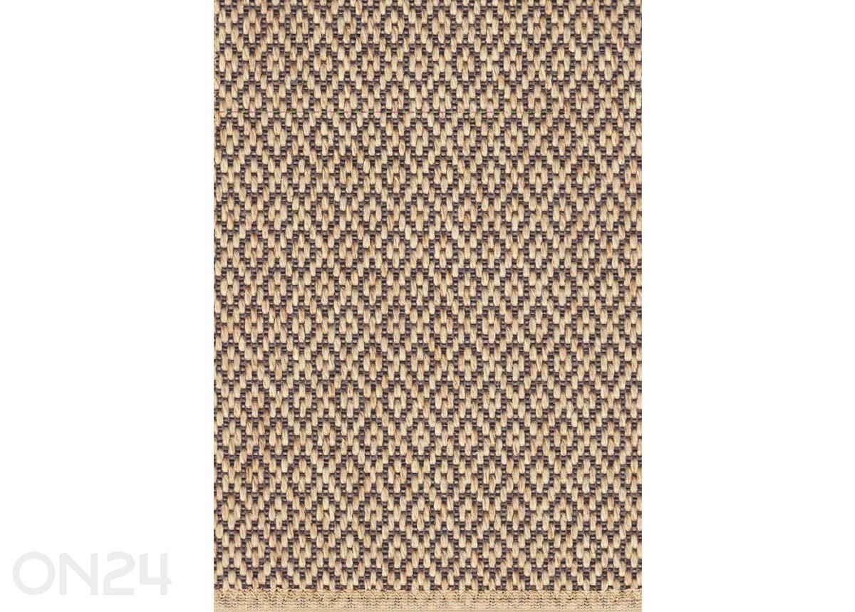 Narma sileäpintainen matto Bello™ beige pyöreä Ø 160 cm kuvasuurennos