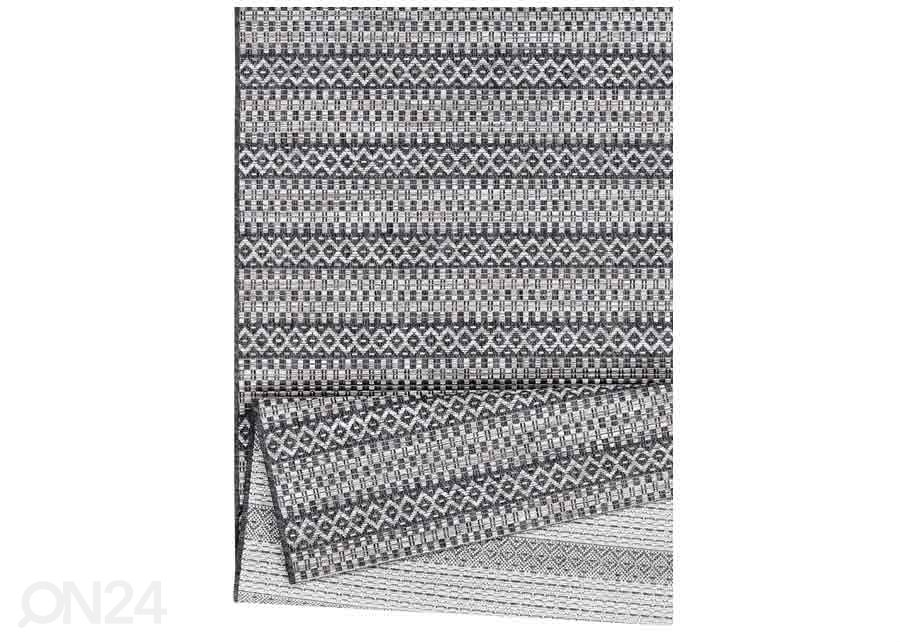 Narma sileäpintainen matto Hendrik anthracite/cliff grey 120x170 cm kuvasuurennos