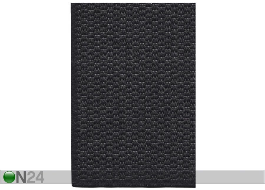 Narma sileäsidosmatto Bono black 80x150 cm kuvasuurennos
