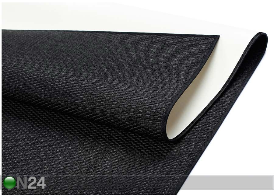 Narma sileäsidosmatto Bono black 80x150 cm kuvasuurennos