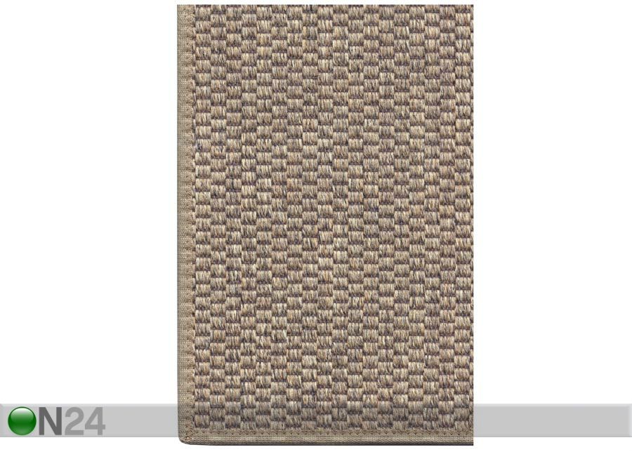 Narma sileäsidosmatto Bono brown 80x150 cm kuvasuurennos