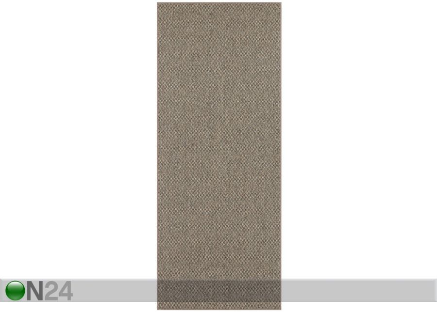 Narma sileäsidosmatto Bono brown 80x150 cm kuvasuurennos