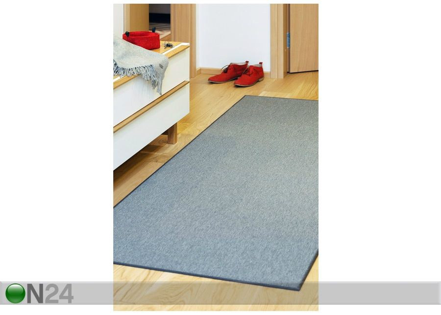 Narma sileäsidosmatto Credo grey 80x150 cm kuvasuurennos