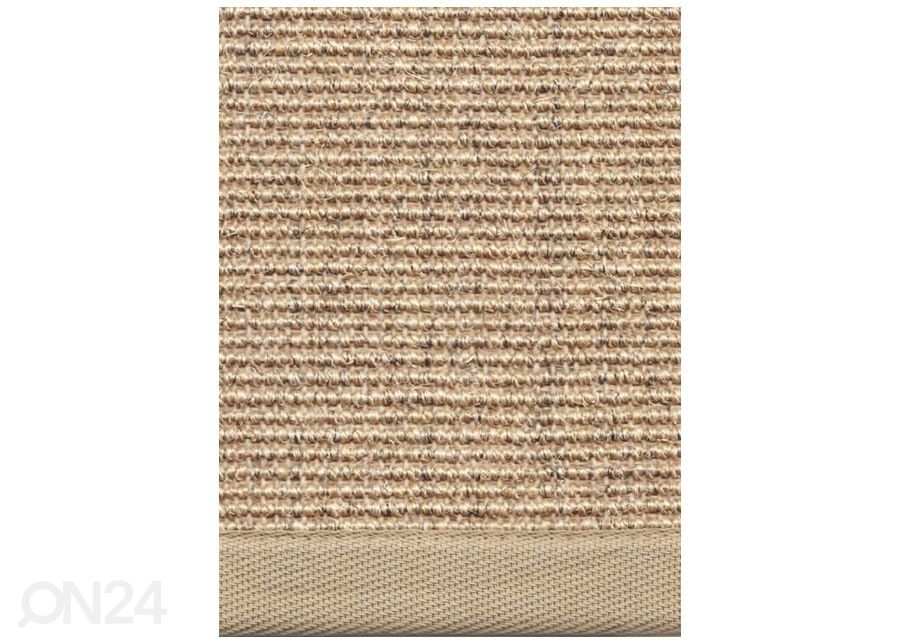 Narma sisalmatto Livos™ beige pyöreä Ø 160 cm kuvasuurennos