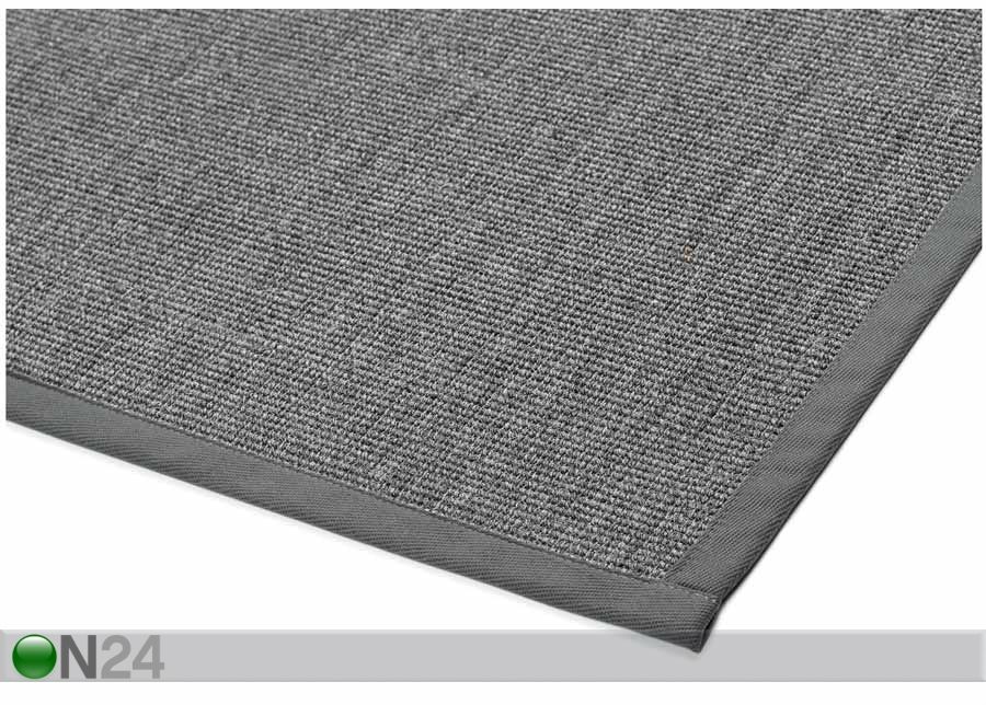 Narma sisalmatto Livos grey 80x150 cm kuvasuurennos