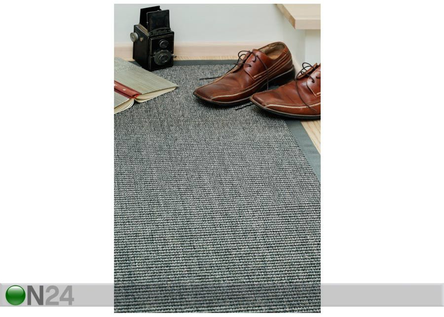Narma sisalmatto Livos™ harmaa 300x400 cm kuvasuurennos