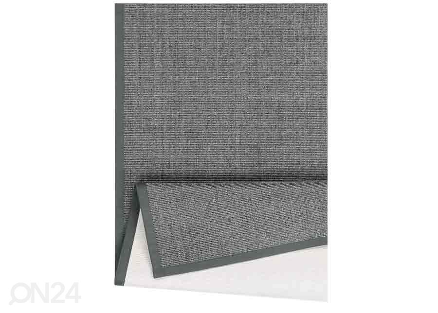 Narma sisalmatto Livos™ harmaa 80x160 cm kuvasuurennos