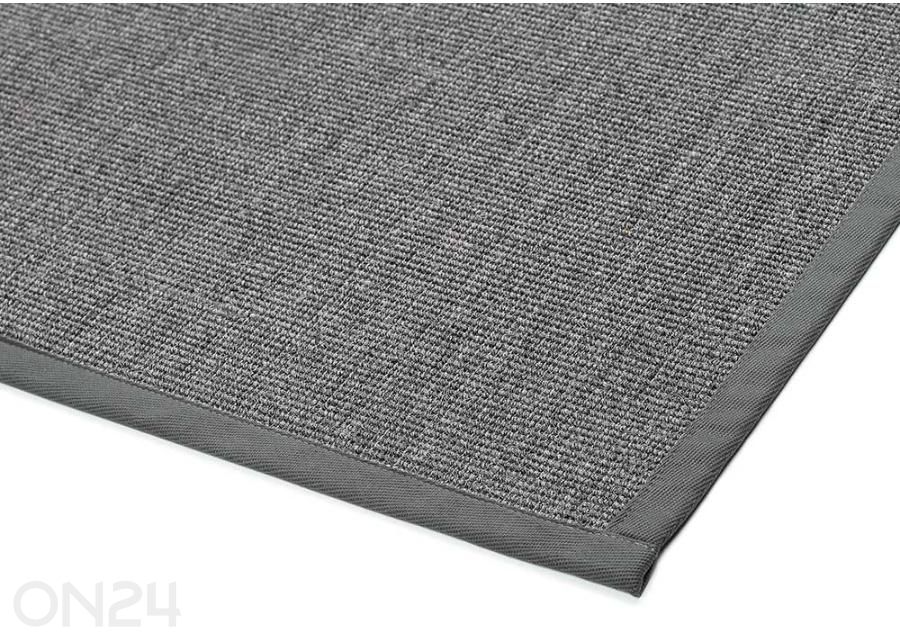 Narma sisalmatto Livos™ harmaa 80x160 cm kuvasuurennos