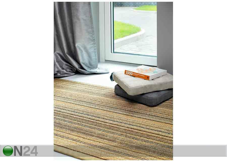 Narma sisalmatto Livos multi 80x150 cm kuvasuurennos