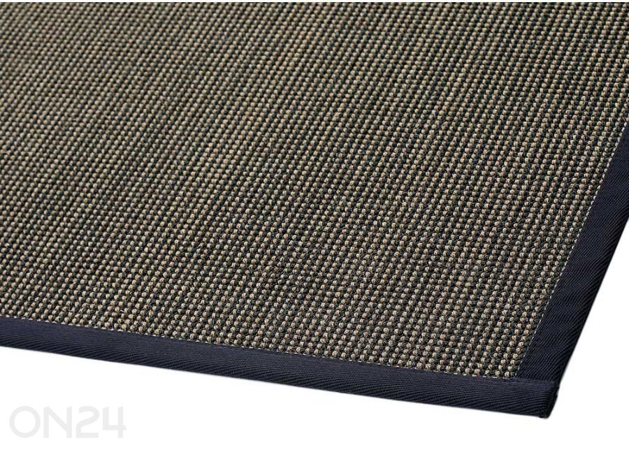 Narma sisalmatto Livos™ musta-ruskea 80x160 cm kuvasuurennos