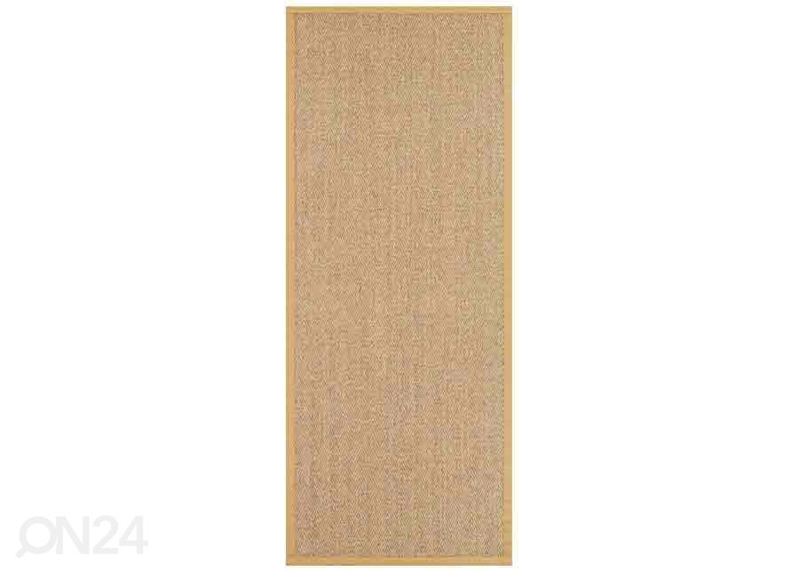 Narma sisalmatto Tuna™ gold 80x160 cm kuvasuurennos