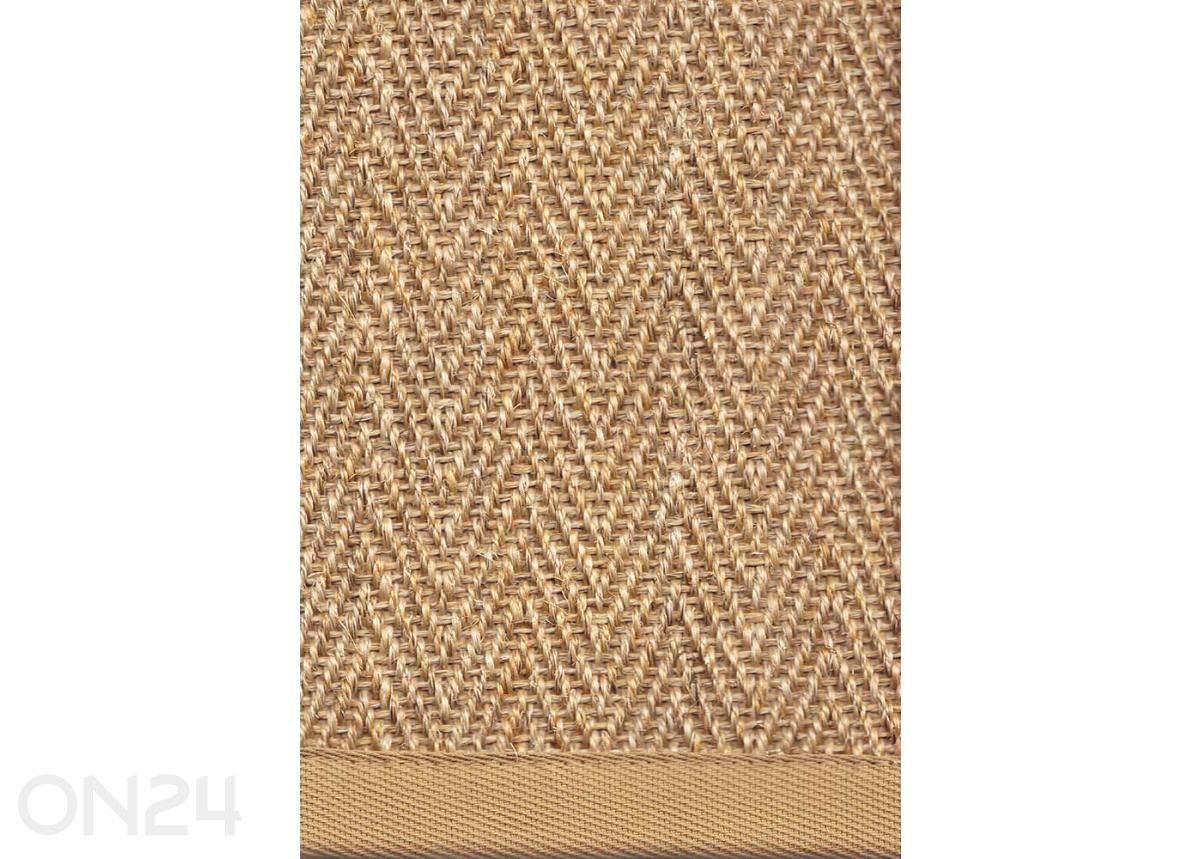 Narma sisalmatto Tuna™ kulta pyöreä Ø 200 cm kuvasuurennos