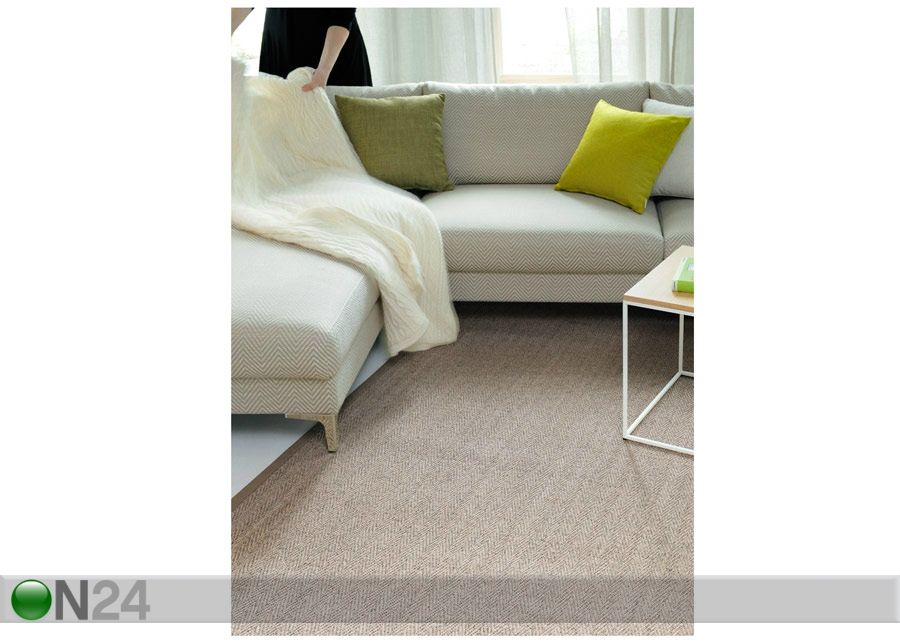 Narma sisalmatto Tuna linen 160x230 cm kuvasuurennos