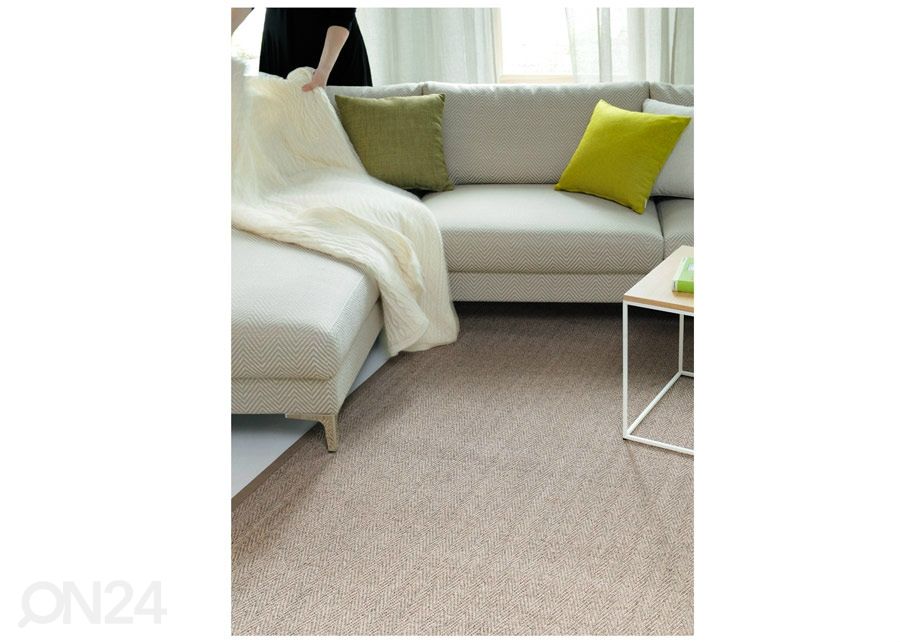 Narma sisalmatto Tuna™ linen 80x160 cm kuvasuurennos