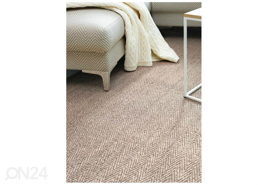 Narma sisalmatto Tuna™ linen 80x250 cm kuvasuurennos