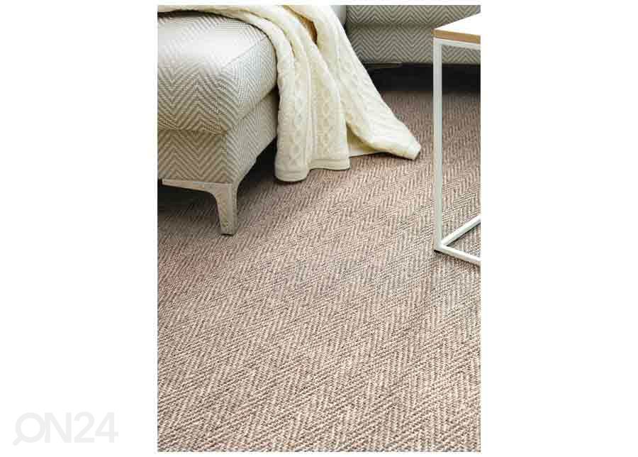 Narma sisalmatto Tuna™ linen pyöreä Ø 200 cm kuvasuurennos