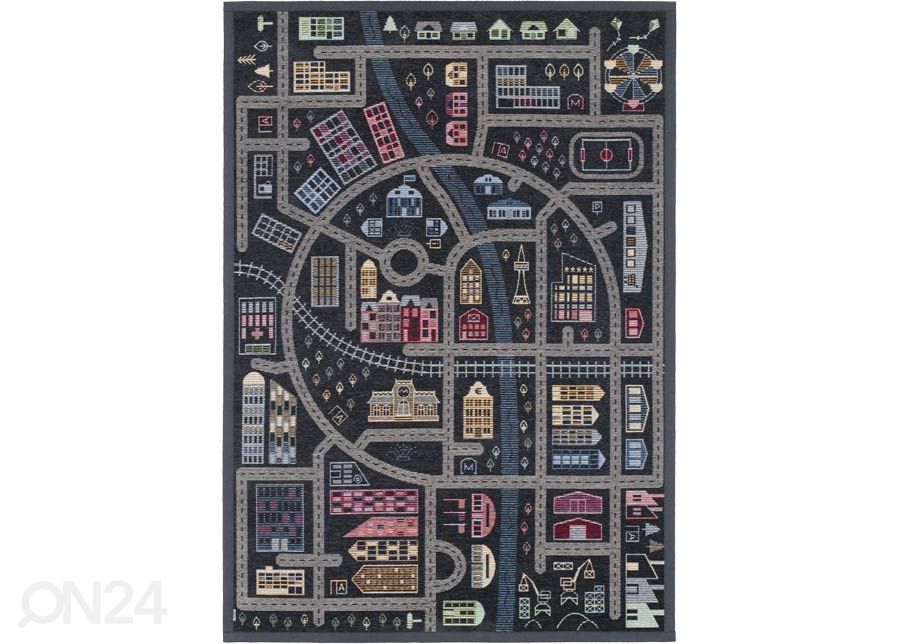 NARMA smartWeave® DUO matto Ülejõe carbon 140x200 cm kuvasuurennos
