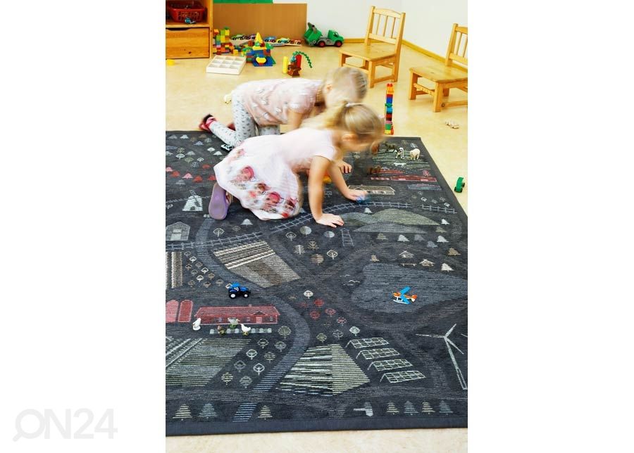 NARMA smartWeave® DUO matto Ülejõe carbon 140x200 cm kuvasuurennos