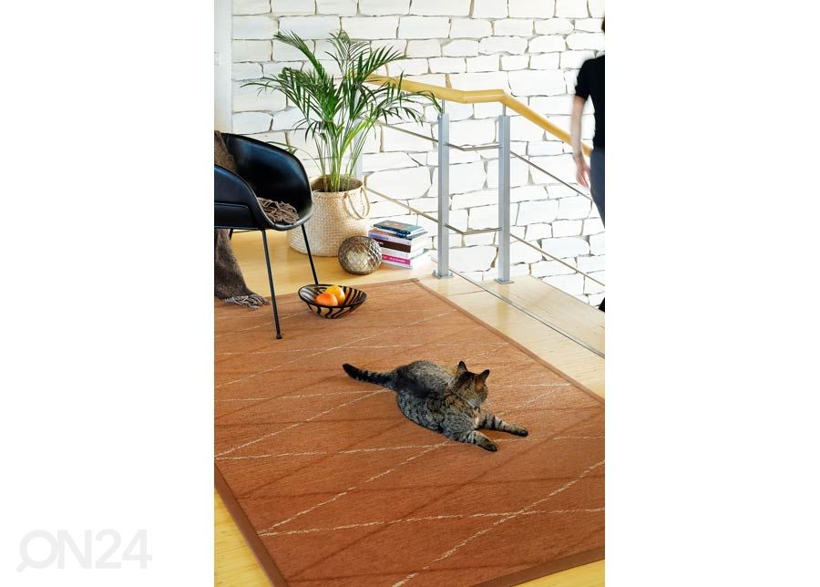 NARMA smartWeave® matto Kauri caramel 200x300 cm kuvasuurennos