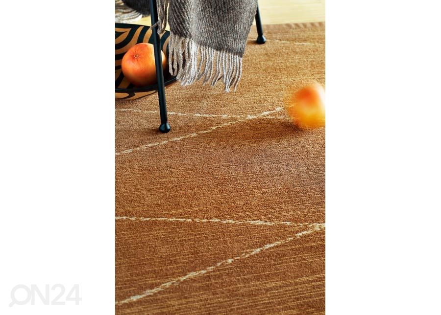 NARMA smartWeave® matto Kauri caramel 200x300 cm kuvasuurennos