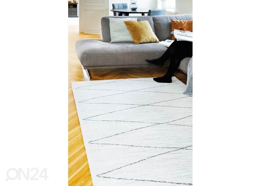 NARMA smartWeave® matto Kauri white 160x230 cm kuvasuurennos