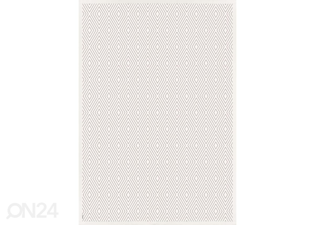 NARMA smartWeave® matto Kuninga white 70x140 cm kuvasuurennos