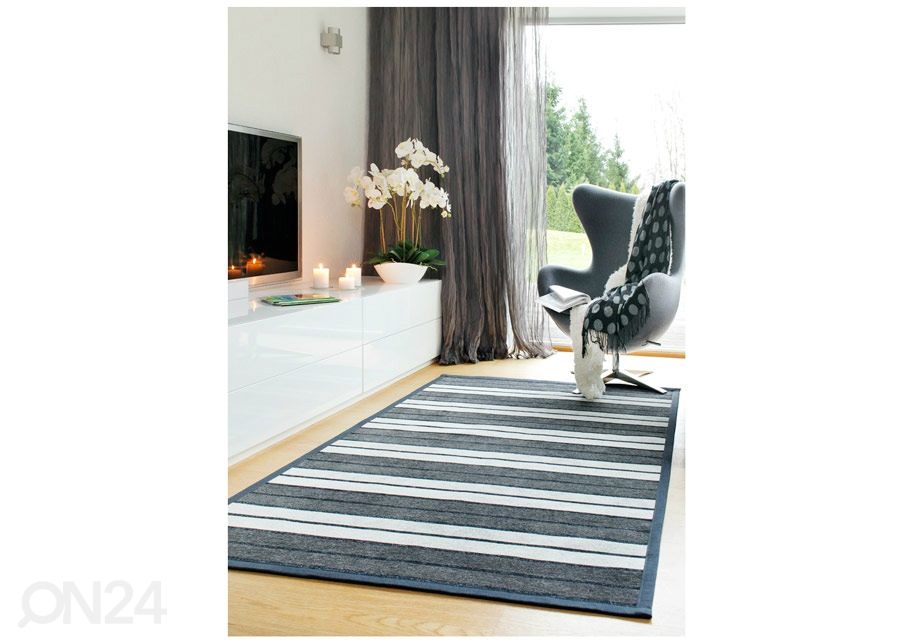 Narma smartWeave® matto Kupu carbon 200x300 cm kuvasuurennos