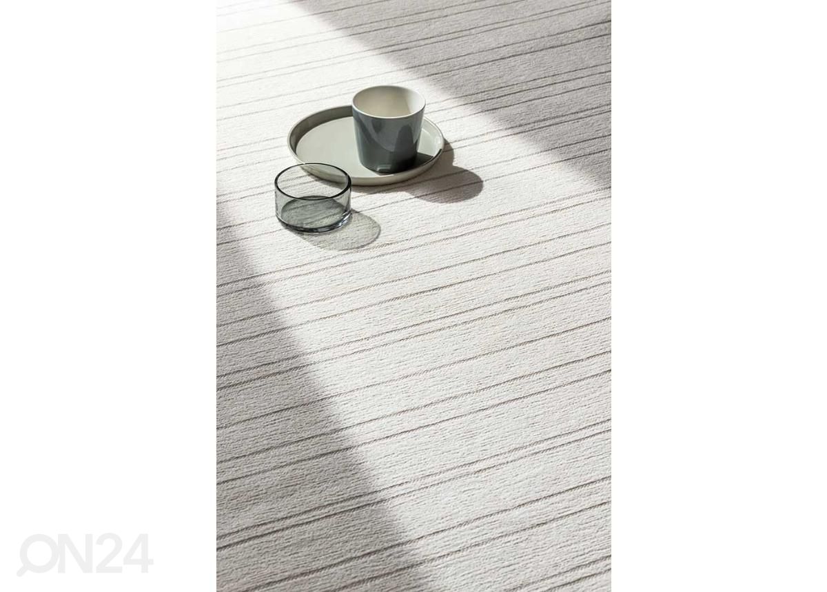 NARMA smartWeave® matto Loona white 160x230 cm kuvasuurennos