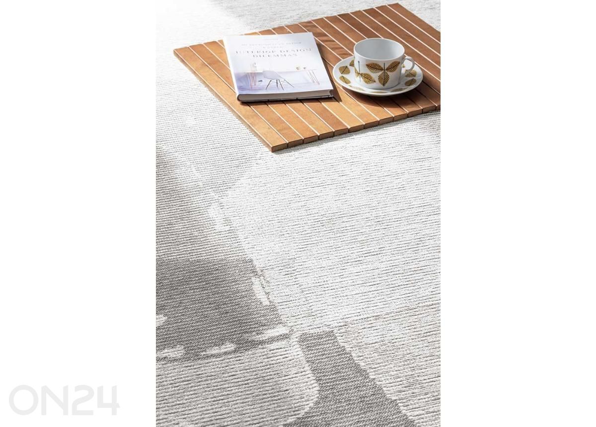 NARMA smartWeave® matto Mukri white 140x200 cm kuvasuurennos