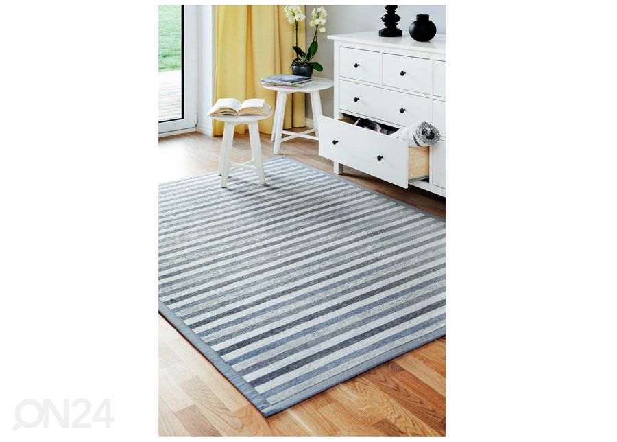 Narma smartWeave® matto Muusika silver 70x140 cm kuvasuurennos