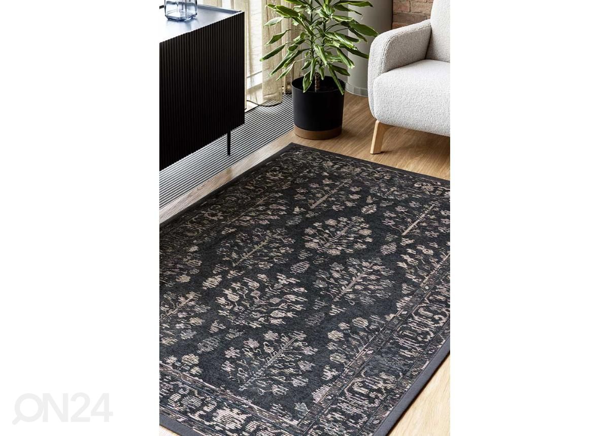 NARMA smartWeave® matto Reigi carbon multi 160x230 cm kuvasuurennos