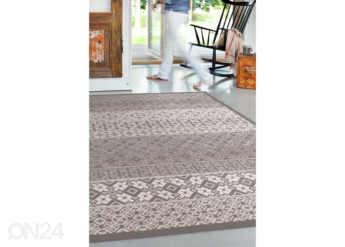 NARMA smartWeave® matto Tidriku linen 200x300 cm kuvasuurennos