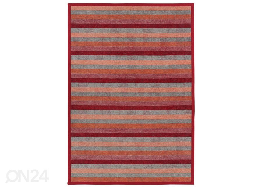 Narma smartWeave® matto Treski red 70x140 cm kuvasuurennos