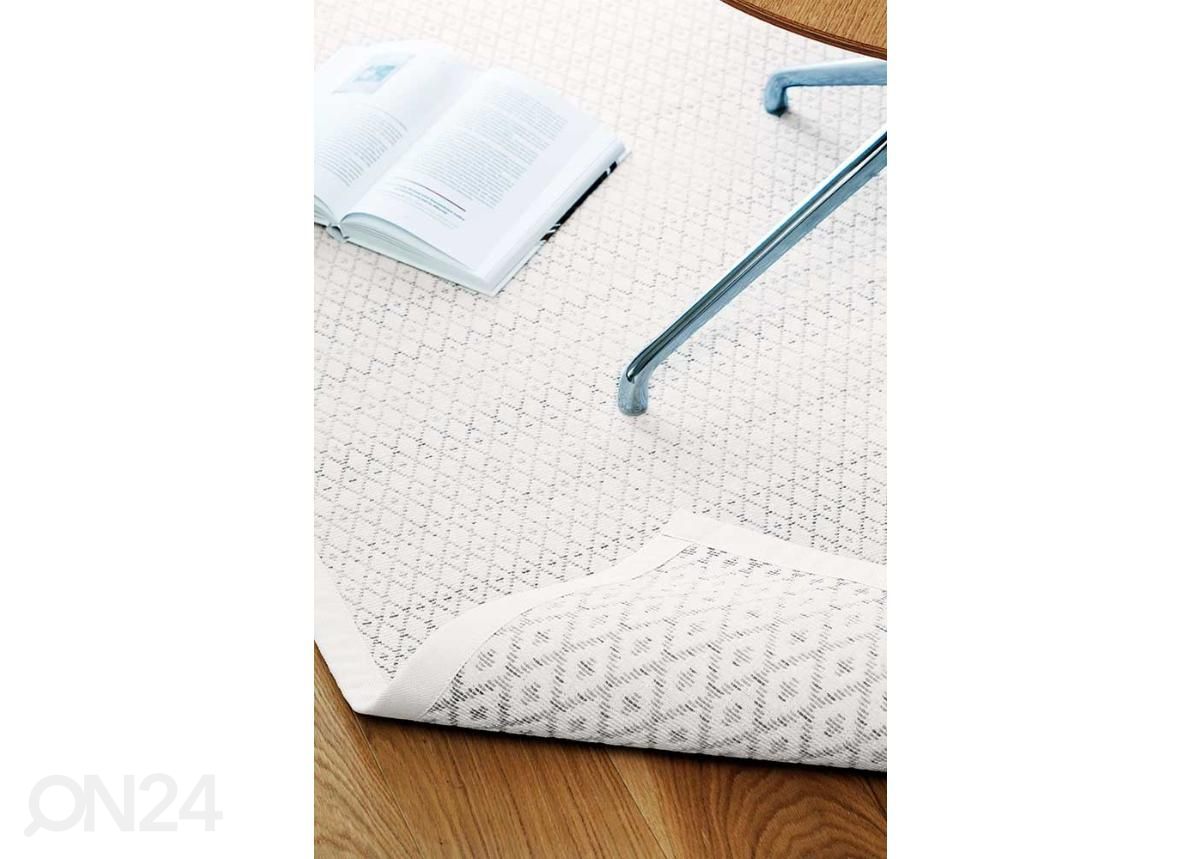 NARMA smartWeave® matto Tsirgu white 160x230 cm kuvasuurennos