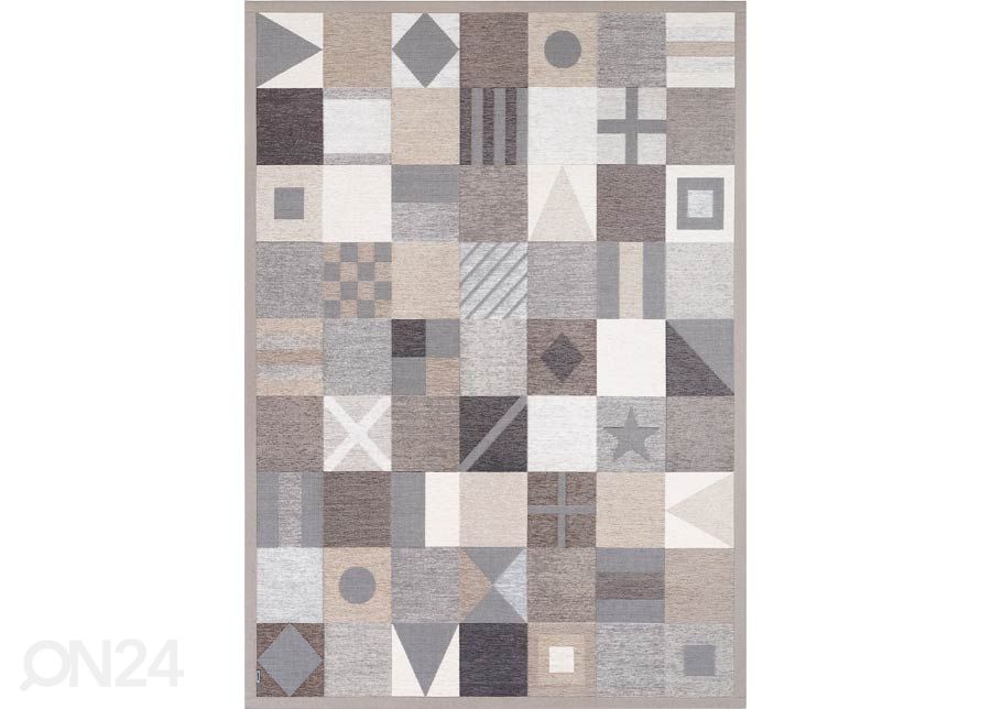 NARMA smartWeave® TWIN matto Laeva beige 200x300 cm kuvasuurennos