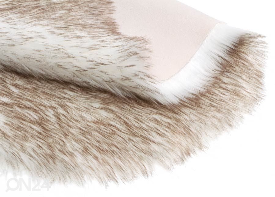 Narma Vegan Fur plyysimatto Dolly linen tip 60x90 cm kuvasuurennos