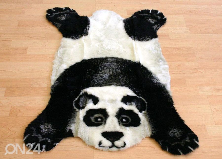 Narma Vegan Fur plyysimatto KIDS BUDDY Panda kuvasuurennos
