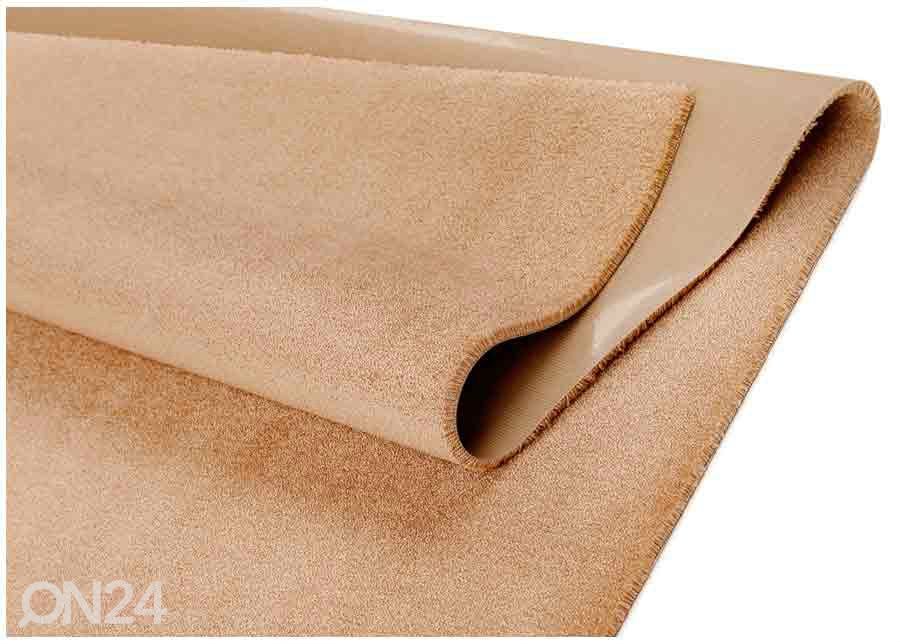 Narma velour matto Eden camel 67x133 cm kuvasuurennos