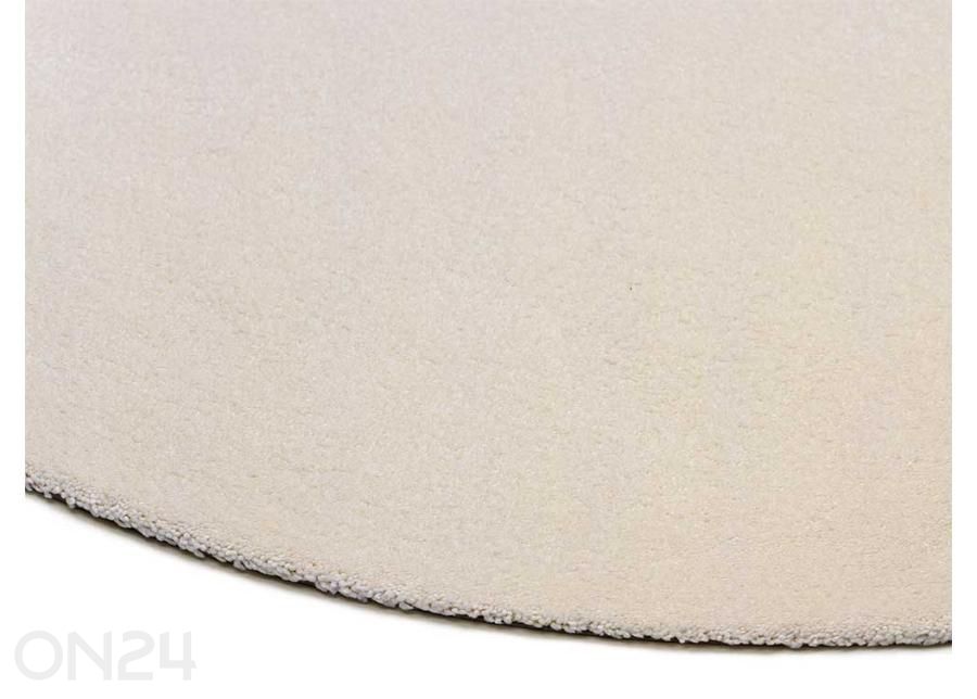 Narma velourmatto Wow™ pyöreä cream Ø 133 cm kuvasuurennos