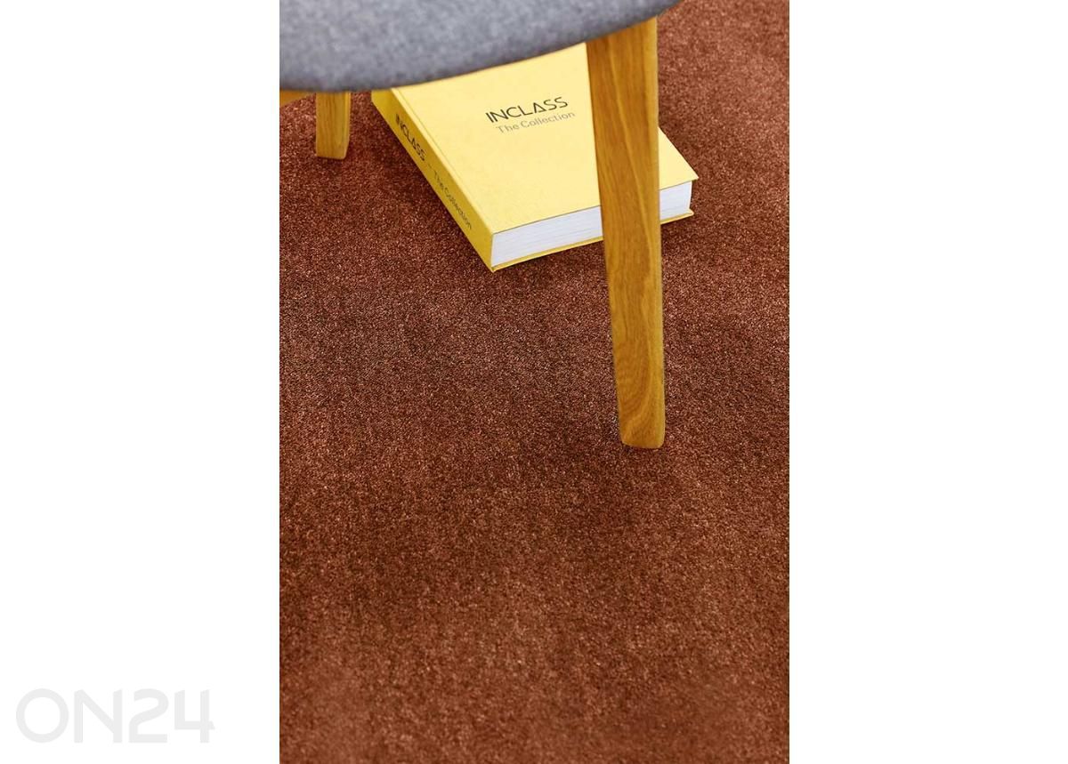 Narma veluurimatto Eden™ caramel pyöreä Ø 133 cm kuvasuurennos
