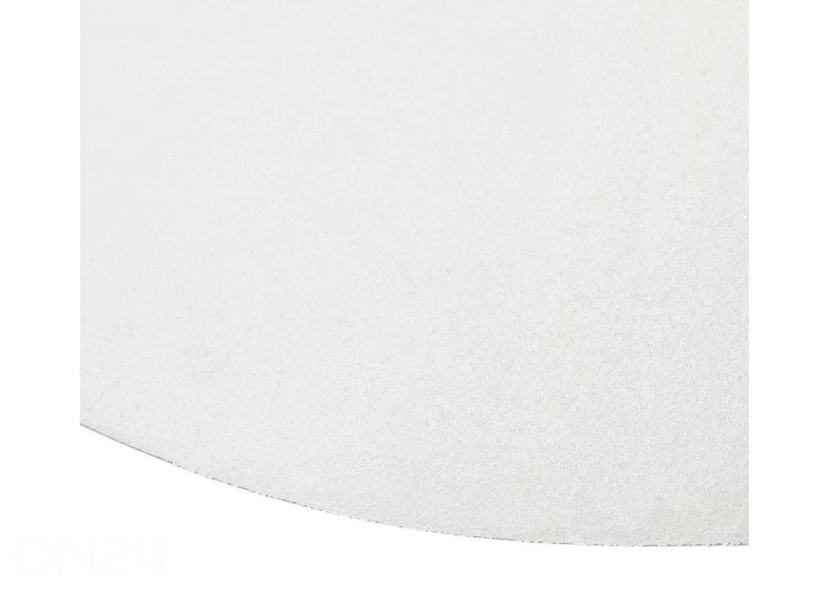 Narma veluurimatto Eden™ white pyöreä Ø 200 cm kuvasuurennos