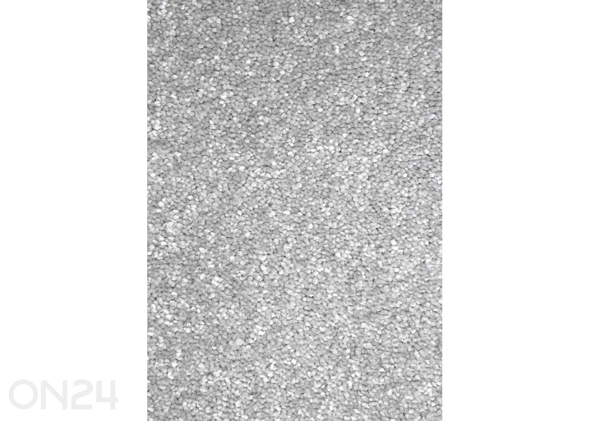 Narma veluurimatto Wow™ pyöreä harmaa Ø 133 cm kuvasuurennos