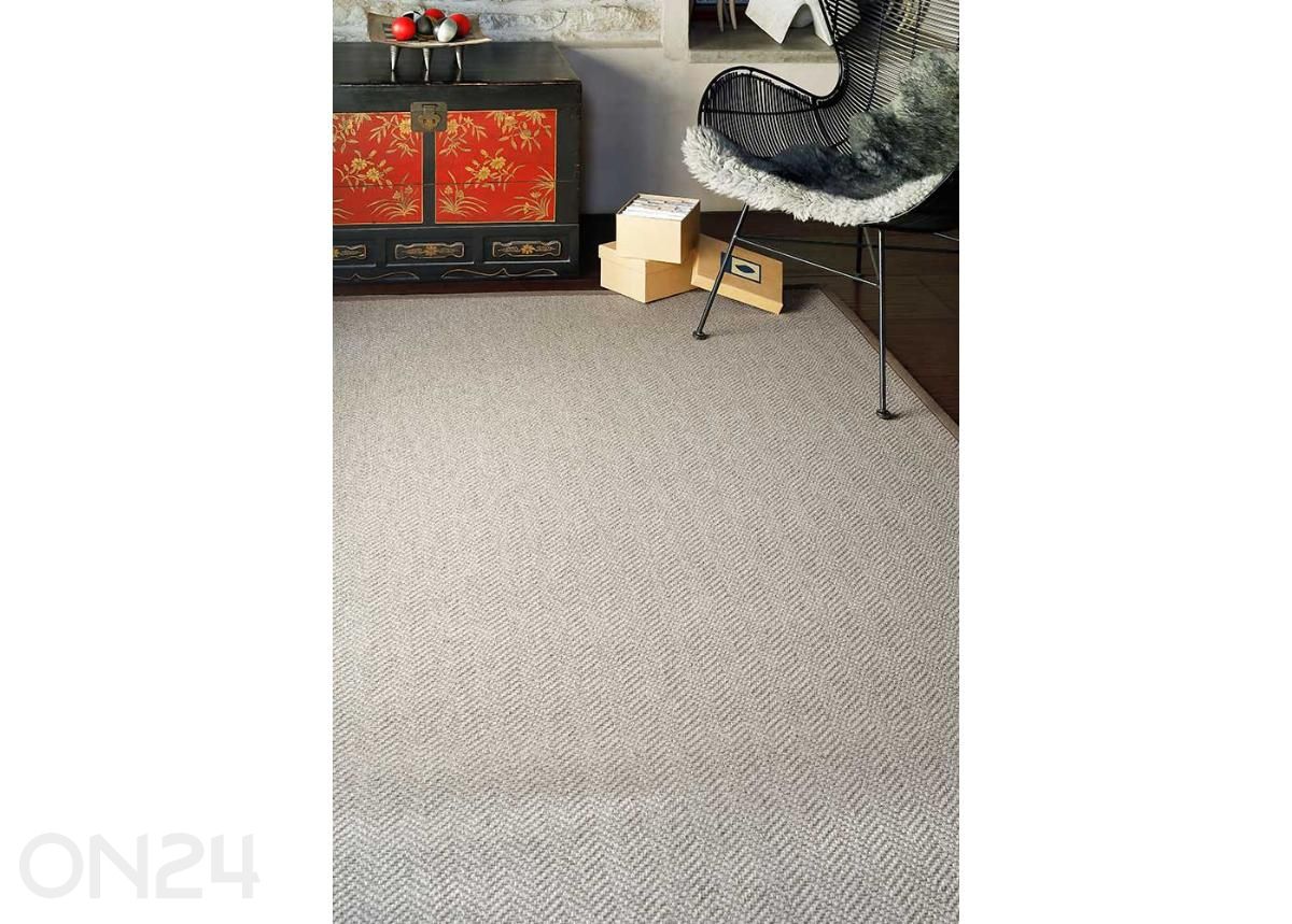 Narma villamatto Bergen™ beige 80x160 cm kuvasuurennos