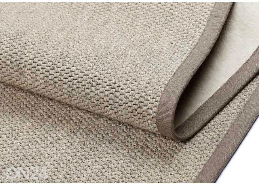Narma villamatto Savanna beige pyöreä Ø 160 cm kuvasuurennos