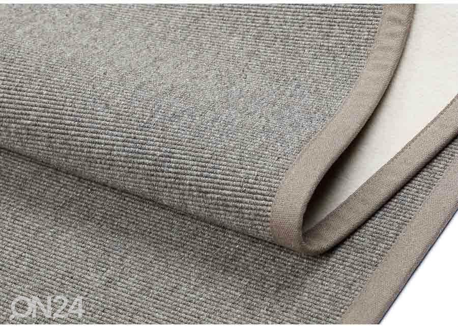 Narma villamatto Shetland linen pyöreä Ø 160 cm kuvasuurennos