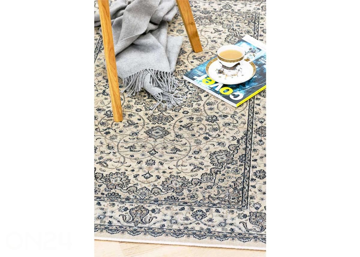Narma viskoosimatto Fatima sand-blue 160x230 cm kuvasuurennos