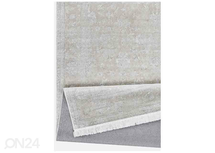 Narma viskoosimatto Maya hiekka 65x135 cm kuvasuurennos
