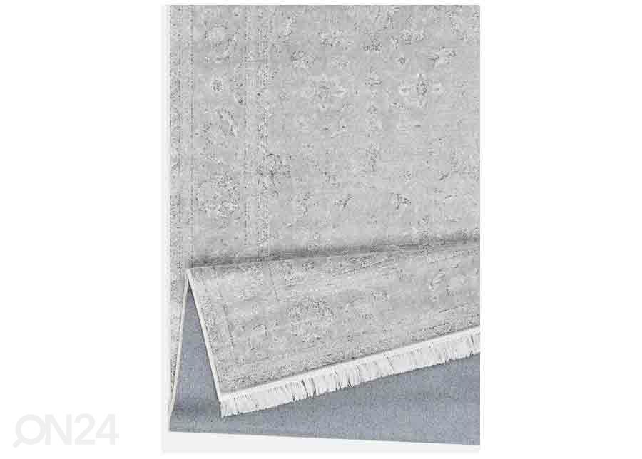 Narma viskoosimatto Maya silver 160x230 cm kuvasuurennos