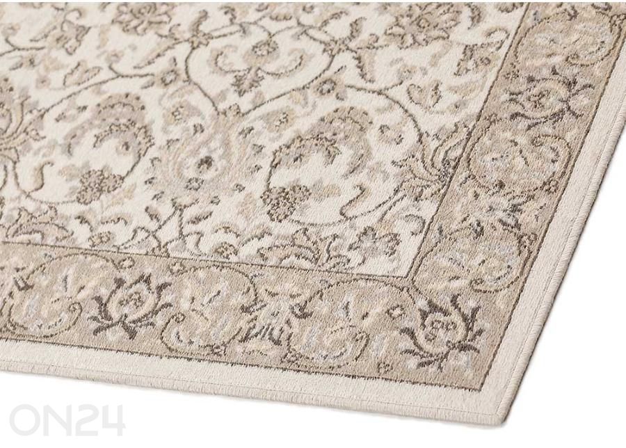 Narma viskoosimatto Yasmin beige 67x140 cm kuvasuurennos